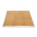 3m x 3m Portable Dance Floor by Gear4music, Wood Finish