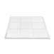 3m x 3m Portable Dance Floor by Gear4music, White Finish