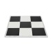 Przenośna podłoga taneczna 3m x 3m Gear4music, wykończenie w szachownicę