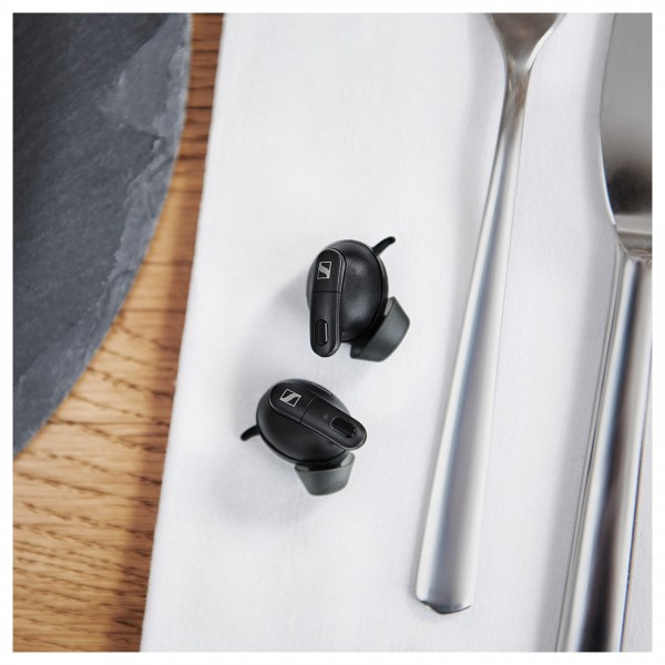 Sennheiser Conversation Clear Plus Wireless Earbuds Lifestyle View 3