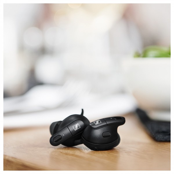 Sennheiser Conversation Clear Plus Wireless Earbuds Lifestyle View 4