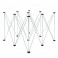 80cm Portable Staging Riser by Gear4music, 1m x 1m