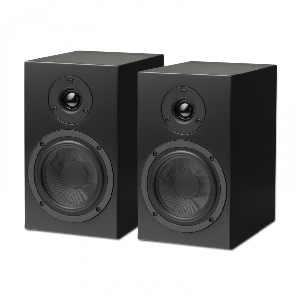 Pro-Ject Speaker Box 5 S2 Bookshelf Speakers (Pair), Satin Black