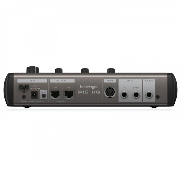 P16-HQ Personal Monitoring Mixer - Rear