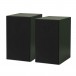 Pro-Ject Speaker Box 5 S2 Bookshelf Speakers (Pair), Satin Green with speaker grille attached