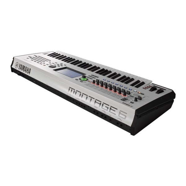 Yamaha MONTAGE 6 Synthesizer, Limited Edition White at Gear4music