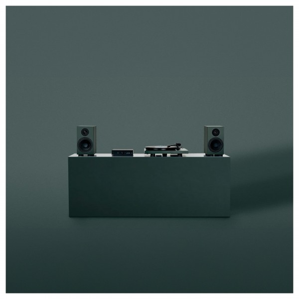 Pro-Ject Speaker Box 5 S2 Bookshelf Speakers (Pair), Satin Green