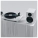 Pro-Ject Speaker Box 5 S2 Bookshelf Speakers (Pair), Satin White with turntable