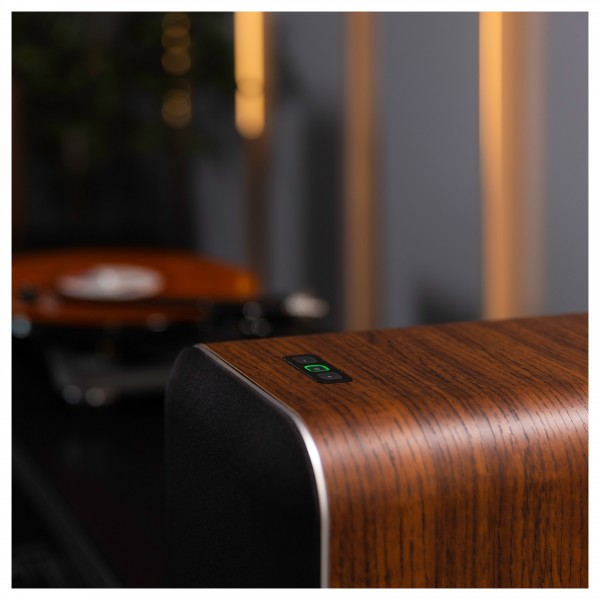 Q Acoustics M40 HD Wireless Music System, Walnut - detail