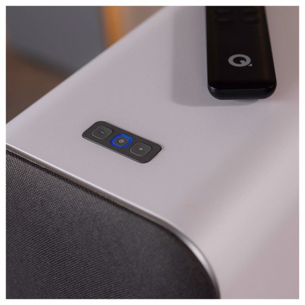 Q Acoustics M40 HD Wireless Music System, White - top detail