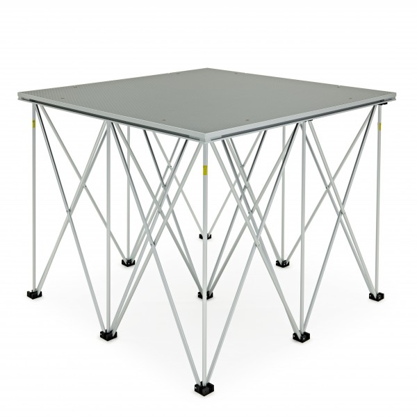1m x 1m Portable Stage Platform by Gear4music