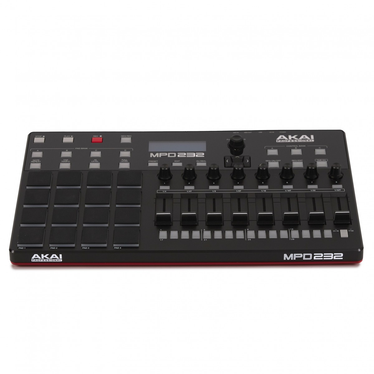 Akai Professional MPD232 Pad Controller med Faders | Gear4music