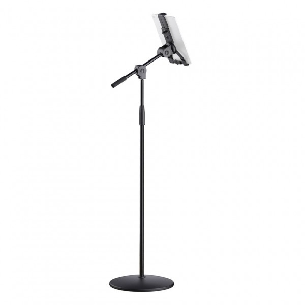 K&M 19789 Biobased Tablet Stand with Boom Arm - Back