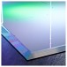 1m x 1m Portable Dance Floor Tile by Gear4music, White Finish