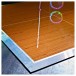 1m x 1m Portable Dance Floor Tile by Gear4music, Wood Finish