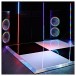 2m x 2m Portable Dance Floor by Gear4music, Chequerboard Finish