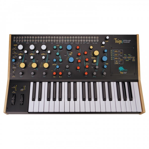 Pittsburgh Modular Taiga Keyboard Synthesizer - Top