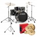 Sonor AQ1 20'' 5ks Pro Drum Kit w/činely, Piano Black