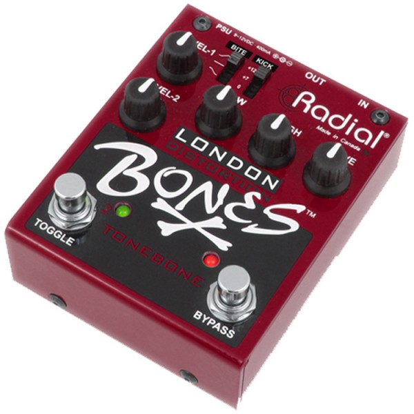 Radial London Distortion Bones エフェクター RADIAL ( ラジアル ) Bones London 送料無料 | サウンドハウス