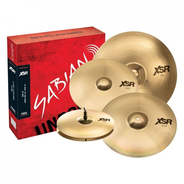 Sabian XSR Performance Cymbal Set with 18" Fast Crash