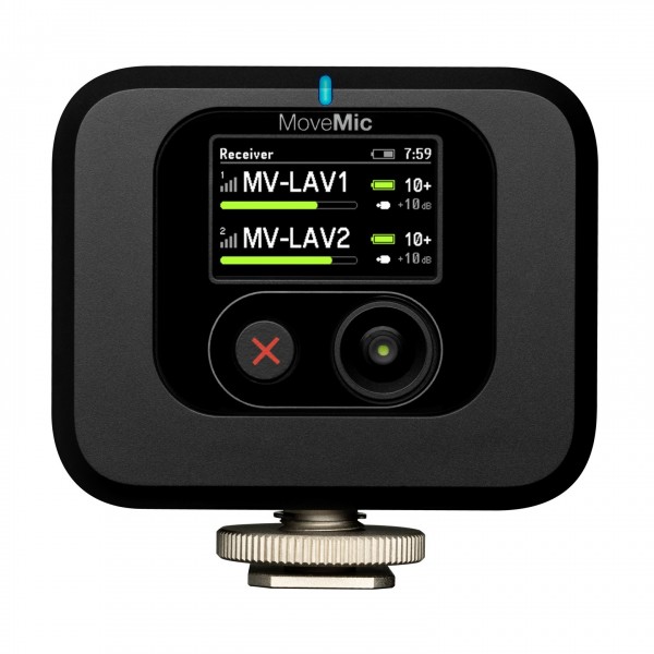 MoveMic MV-R Wireless Receiver - Front