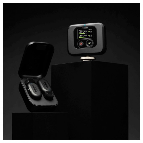 Shure MoveMic MV-TWO-KIT Wireless Lavalier System - Lifestyle 2