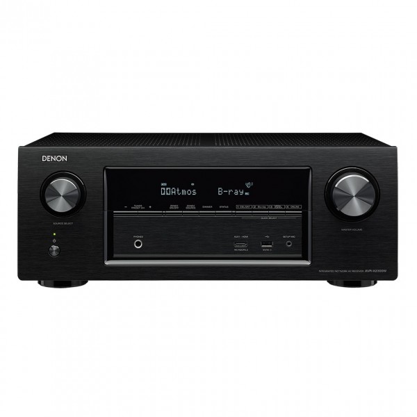 Denon AVR-X2300W 7.2 Channel AV Receiver, Black at AV.com