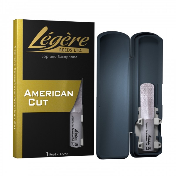 Legere Soprano Saxophone American Cut Synthetic Reed, 3.5