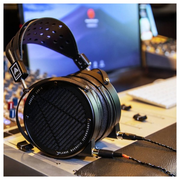 Audeze LCD-X Open-Back Headphones with Case, Leather-Free at