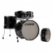 Sonor AQ2 22'' 5pc Shell Pack, Transparent Black