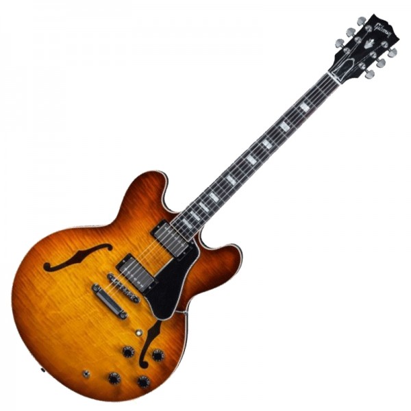 Gibson Memphis 2016 ES-335 Figured Hollowbody, Faded Lightburst