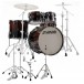 Sonor AQ2 22'' 5pc Drum Kit With Free Hardware, Brown Fade