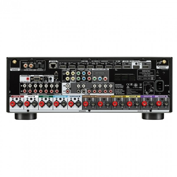 Denon AVC-X3700H Black 9.2 Channel AV Receiver