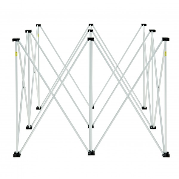 3m x 2m Portable Stage Kit by Gear4music, 80cm