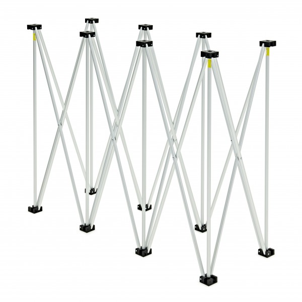 3 x 2m Stage by Gear4music, 100cm