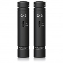 Behringer C-2 Dark Edition Matched Studio Condenser Microphones