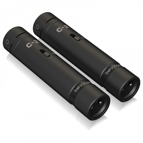Behringer C-2 Dark Edition Matched Studio Condenser Microphones - Bottom