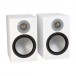 Monitor Audio Silver 100 6G Bookshelf Speakers (Pair), Satin White
