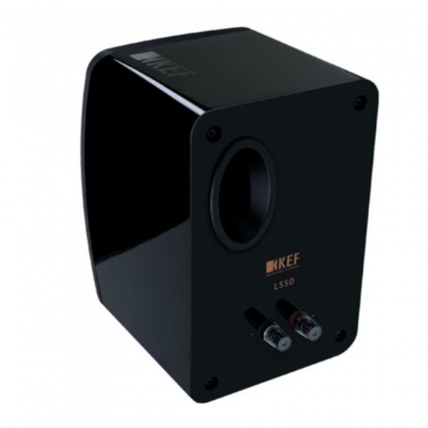 KEF LS50 Gloss Black Mini Monitor Speakers (Pair)