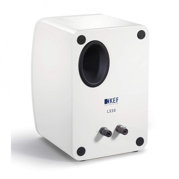 KEF LS50 Gloss White Mini Monitor Speakers (Pair)