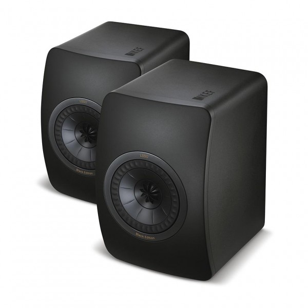 KEF LS50 Black Edition Mini Monitor Speakers (Pair)