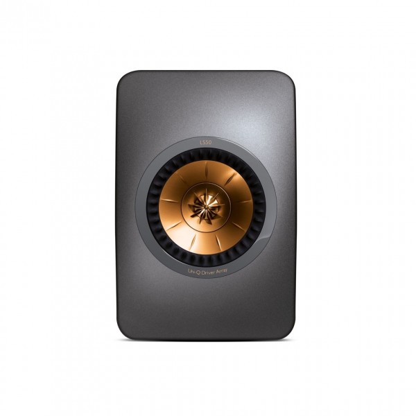 KEF LS50 Special Edition Titanium Grey Mini Monitor Speakers (Pair)