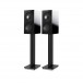KEF R3 Black Bookshelf Speakers (Pair)