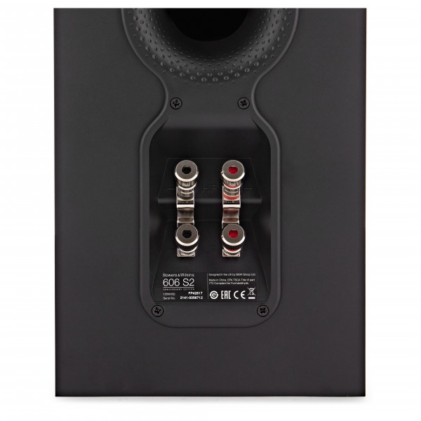 Bowers & Wilkins 606 S2 Anniversary Edition Speaker (Pair), Black