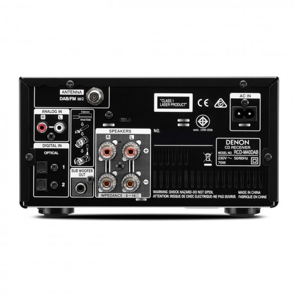 DENON RCD-M40オーディオシステム Amazon.co.jp: Denon CDレシーバー FLAC/WAV/AAC再生対応