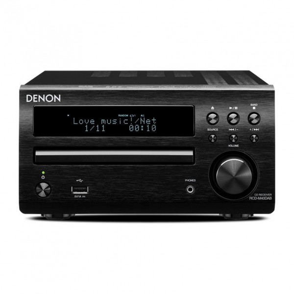 Denon Rcd M40 Micro Hi Fi System Black At