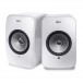 KEF LSX Gloss White Wireless Bookshelf Speakers (Pair)