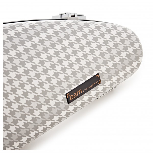 BAM Cabourg Hightech Slim Violin Case, Silver