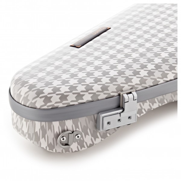 BAM Cabourg Hightech Slim Violin Case, Silver