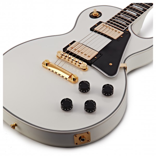 Gibson Les Paul Custom, Alpine White at Gear4music
